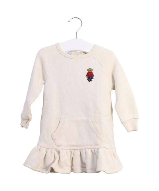 A Ivory Dress Sets from Ralph Lauren in size 6-12M for girl. (Front View)