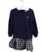 A Navy Sweater Dresses from Ralph Lauren in size 6-12M for girl. (Front View)