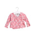 A Pink Long Sleeve Tops from Petit Bateau in size 6-12M for girl. (Front View)