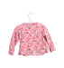 A Pink Long Sleeve Tops from Petit Bateau in size 6-12M for girl. (Back View)