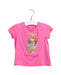 A Pink Short Sleeve T Shirts from Ralph Lauren in size 6-12M for girl. (Front View)