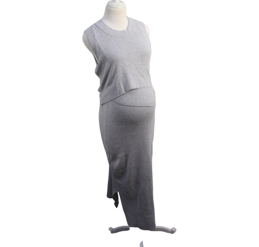 A Grey Sleeveless Dresses from Ripe in size XS for girl. (Front View)