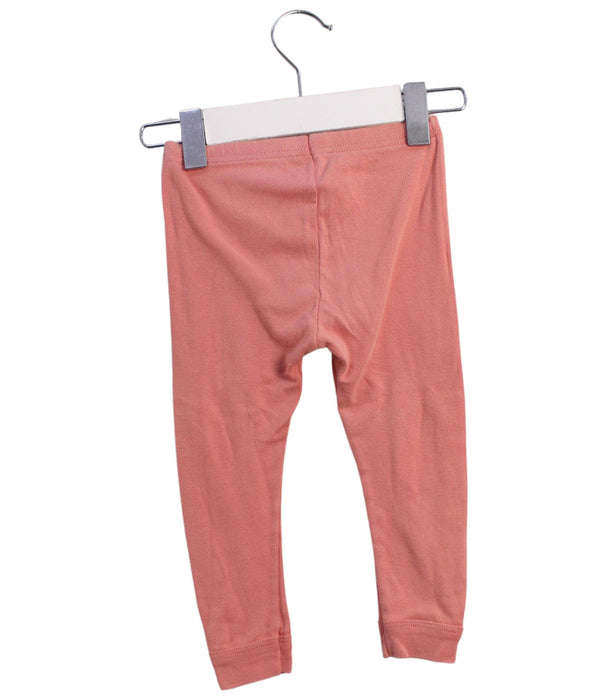 A Pink Leggings from Petit Bateau in size 12-18M for girl. (Back View)