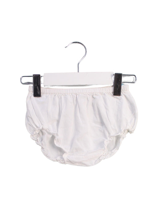 A White Bloomers from Bonpoint in size 12-18M for girl. (Front View)