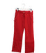 A Red Casual Pants from Nicholas & Bears in size 4T for girl. (Front View)