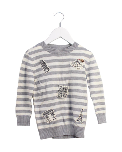 A Grey Knit Sweaters from Nicholas & Bears in size 3T for boy. (Front View)