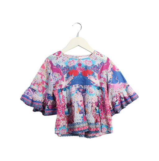 A Multicolour Short Sleeve Tops from Camilla in size 4T for girl. (Front View)