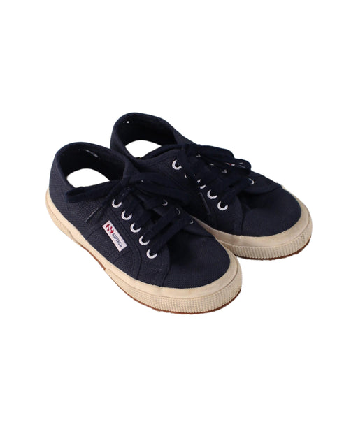 A Navy Sneakers from Superga in size 5T for neutral. (Front View)