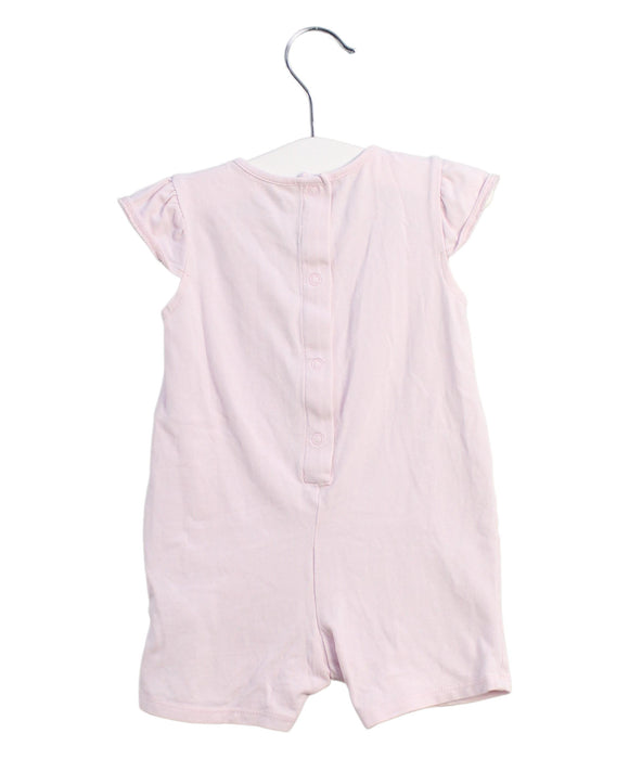 A Pink Rompers from Boss in size 3-6M for girl. (Back View)