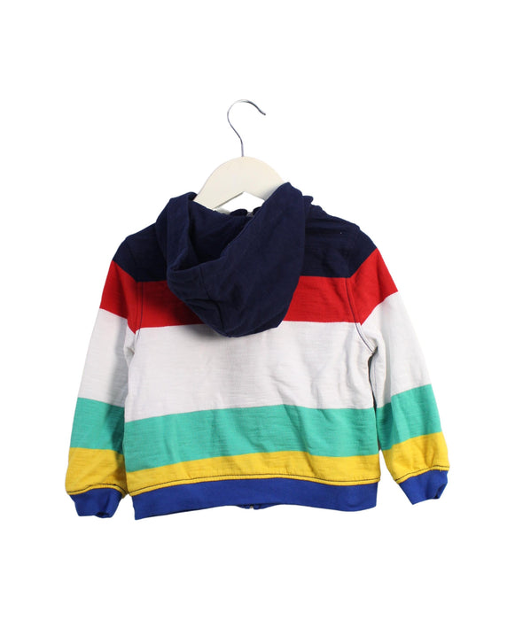 A Multicolour Zippered Sweatshirts from Tommy Hilfiger in size 18-24M for boy. (Back View)