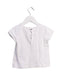 A White Short Sleeve T Shirts from Jacadi in size 3T for girl. (Back View)