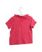 A Pink Short Sleeve Tops from Petit Bateau in size 18-24M for girl. (Back View)