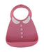 A Pink Bibs from Make My Day in size O/S for girl. (Front View)