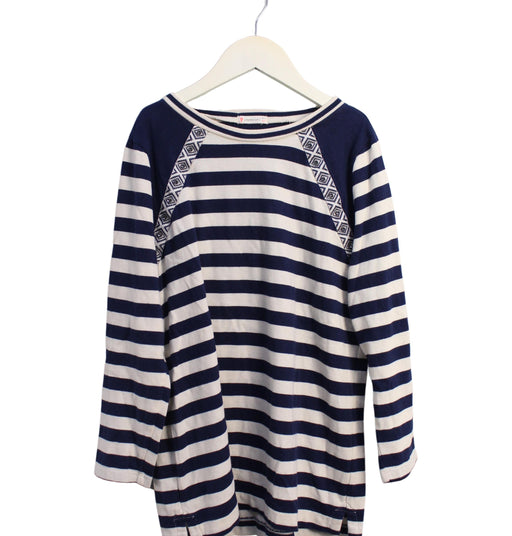 A Navy Long Sleeve Tops from Crewcuts in size 14Y for girl. (Front View)