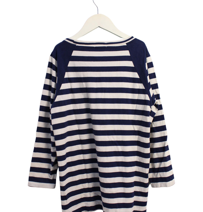 A Navy Long Sleeve Tops from Crewcuts in size 14Y for girl. (Back View)