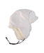 A White Winter Hats from Dior in size 2T for boy. (Front View)