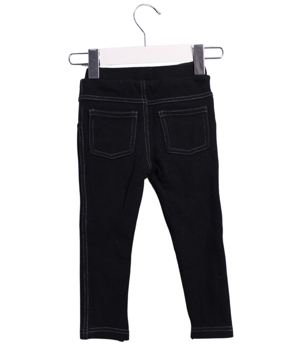 A Navy Leggings from Momonittu in size 12-18M for girl. (Back View)