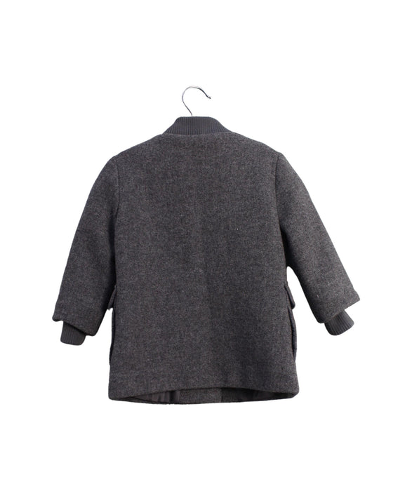 A Grey Coats from Stella McCartney in size 2T for girl. (Back View)