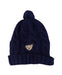 A Navy Winter Hats from Steiff in size O/S for boy. (Front View)