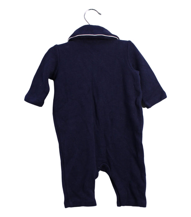 A Navy Long Sleeve Jumpsuits from Ralph Lauren in size 0-3M for boy. (Back View)