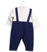 A White Long Sleeve Jumpsuits from Chickeeduck in size 6-12M for boy. (Back View)