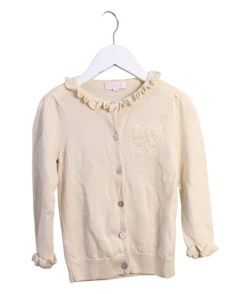 A Ivory Cardigans from Nicholas & Bears in size 3T for girl. (Front View)