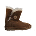 A Brown Winter Boots from UGG in size 4T for girl. (Back View)