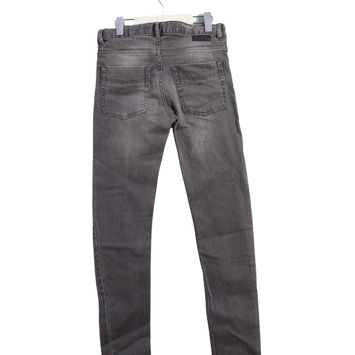 A Grey Jeans from Bonpoint in size 10Y for boy. (Back View)