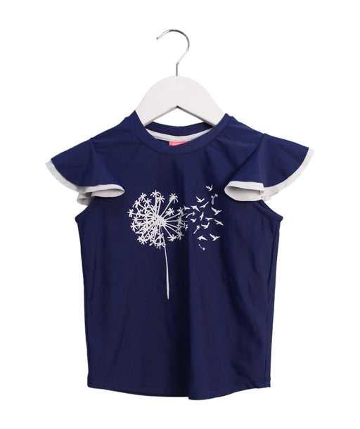 A Navy Rash Guards from Sunuva in size 3T for girl. (Front View)