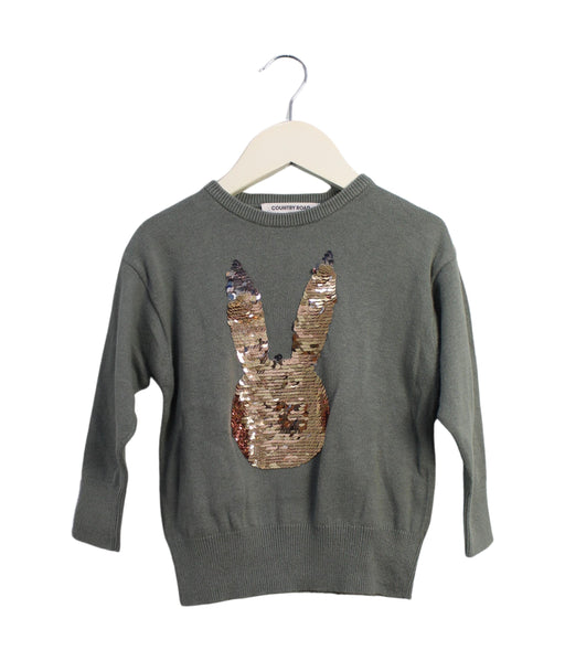 A Grey Crewneck Sweatshirts from Country Road in size 2T for girl. (Front View)