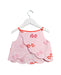 A Pink Sleeveless Tops from Jacadi in size 4T for girl. (Back View)