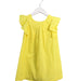A Yellow Sleeveless Dresses from Jacadi in size 4T for girl. (Front View)