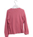 A Pink Long Sleeve Tops from Petit Bateau in size 10Y for girl. (Back View)
