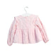 A Pink Long Sleeve Tops from Velveteen in size 12-18M for girl. (Back View)