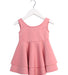 A Pink Sleeveless Dresses from Tachéri in size 12-18M for girl. (Front View)