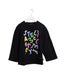 A Black Crewneck Sweatshirts from Stella McCartney in size 6T for girl. (Front View)