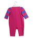 A Pink Long Sleeve Jumpsuits from Ralph Lauren in size 0-3M for girl. (Back View)