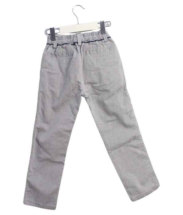 A Grey Casual Pants from Chickeeduck in size 4T for boy. (Back View)