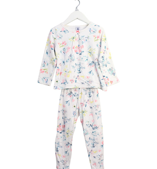 A Multicolour Pyjama Sets from Petit Bateau in size 3T for girl. (Front View)