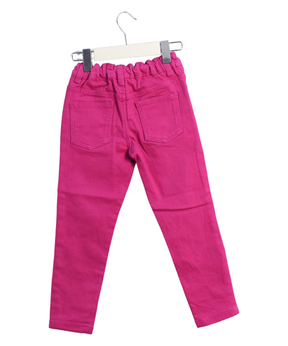 A Pink Jeans from Joules in size 3T for girl. (Back View)