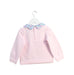 A Pink Long Sleeve Tops from Jacadi in size 3T for girl. (Back View)