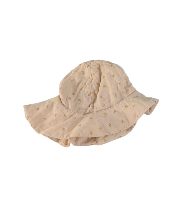 A Beige Sun Hats from Konges Sløjd in size 2T for girl. (Front View)