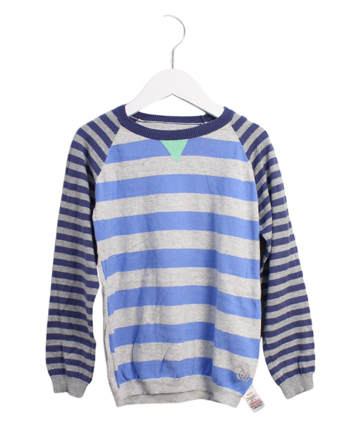A Grey Knit Sweaters from The Bonnie Mob in size 11Y for boy. (Front View)