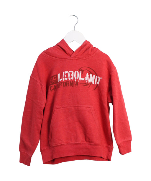 A Red Hooded Sweatshirts from Lego Wear in size 2T for boy. (Front View)