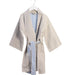 A Beige Bathrobes from David Fussenegger in size 2T for boy. (Front View)