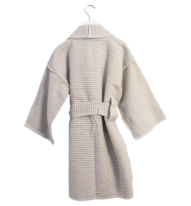 A Beige Bathrobes from David Fussenegger in size 2T for boy. (Back View)