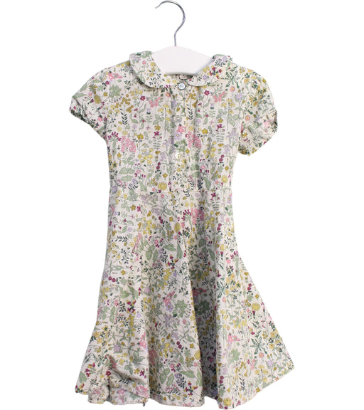 A Multicolour Short Sleeve Dresses from Nicoletta Fanna in size 2T for girl. (Front View)