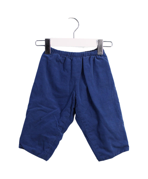 A Blue Casual Pants from Bonpoint in size 6-12M for boy. (Front View)