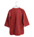 A Red Long Sleeve Dresses from Tang'Roulou in size 4T for girl. (Back View)