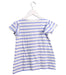 A Blue Short Sleeve Tops from Crewcuts in size 4T for girl. (Back View)